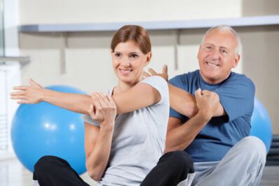 Mankštos terapija apatinės nugaros osteochondrozei