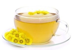 Coltsfoot nuoviras gydant gimdos kaklelio osteochondrozę